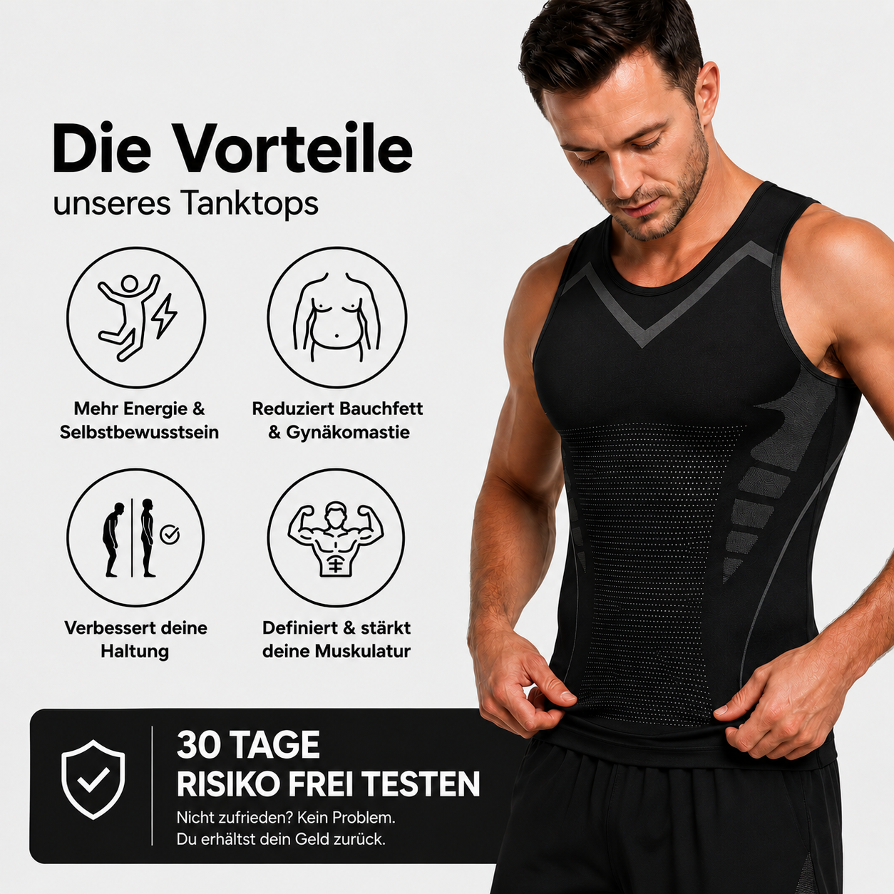 FormaFit | Glättet Männerbrust & Bauch sofort