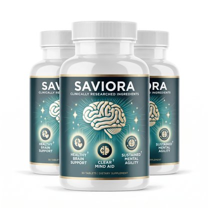Saviora-designed to support memory, focus, and cognitive clarity.